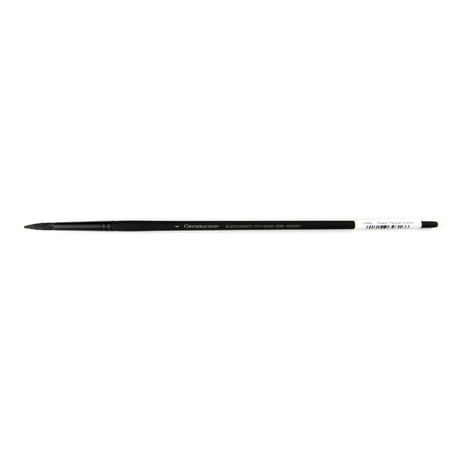 Grumbacher Black Diamond Hog Bristle Brush, Round, 4