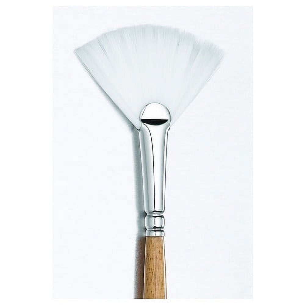 Grumbacher Bristlette Brush - Flat, Long Handle, Size 5 