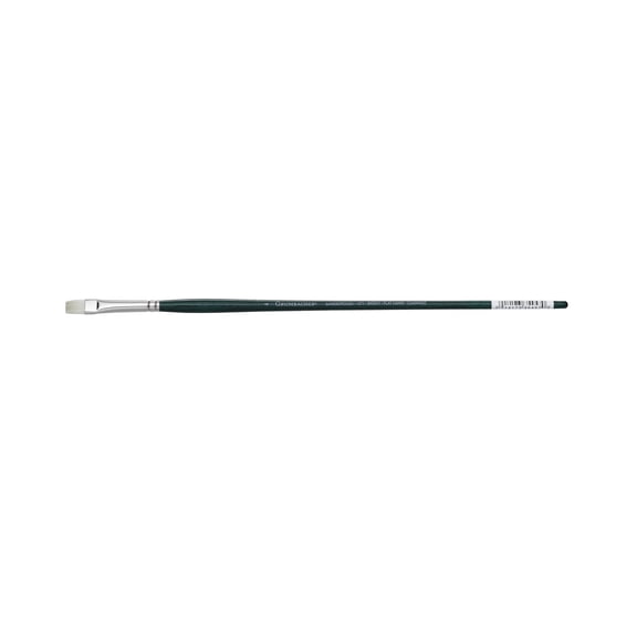 Grumbacher Gainsborough Size 4 Bright Oil & Acrylic Brush, Hog Bristles