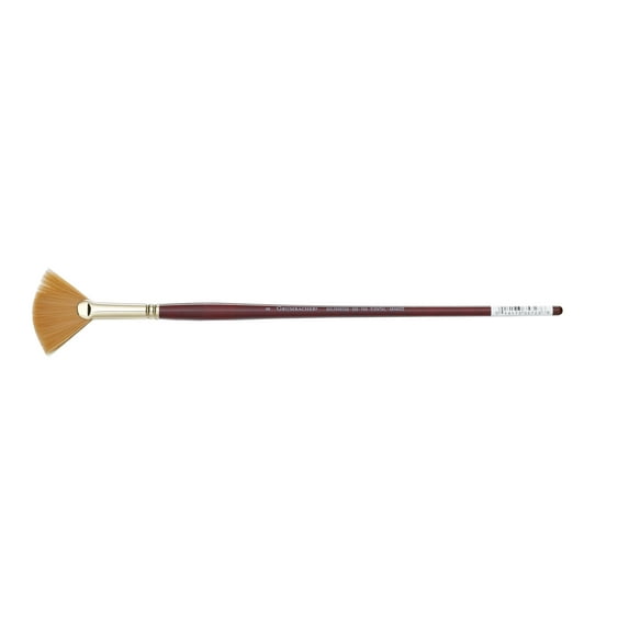 Grumbacher Golden Edge Acrylic Brush, Fan, 6