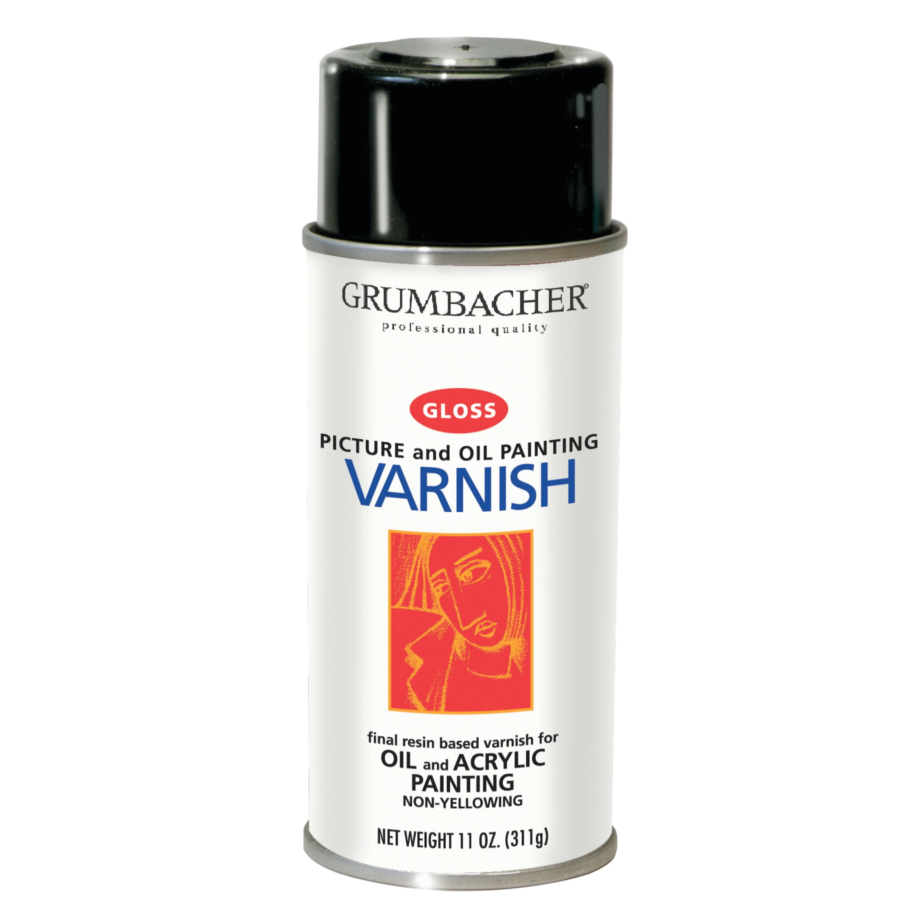 US Art Supply Professional High Gloss Varnish, 32 oz (Quart) - Acrylic  Medium, Clear Permanent Protective Finish for Paintings & Artwork, Apply  Over