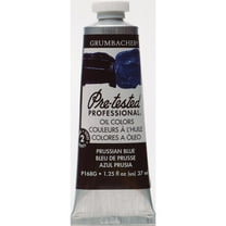 Grumbacher Pre-Tested Oil Color, 37ml Tube, Prussian Blue