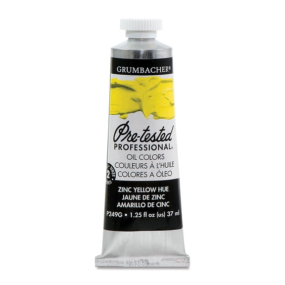 Grumbacher Pre-Tested Oil Paint Zinc Yellow Hue