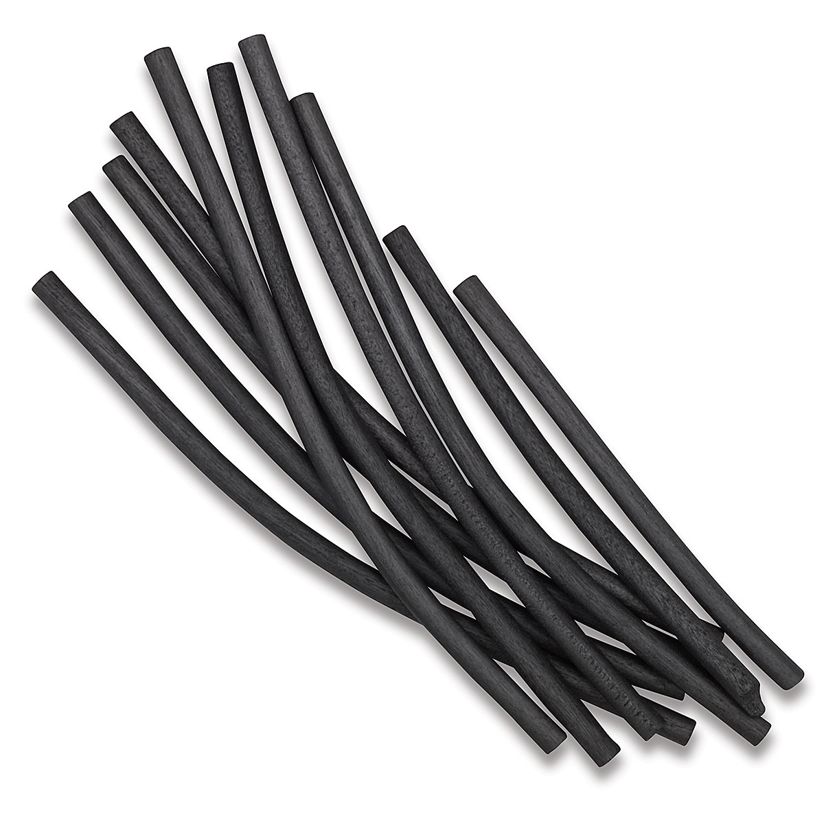 Grumbacher Willow Charcoal Medium, 12 Sticks