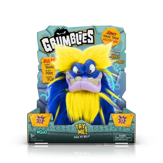 Grumblies Mojo - Walmart Exclusive (Magic element) Interactive Toy