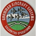 thumbnail image 1 of Grumman Aircraft Embroidered Iron-On Patch, 4", 1 of 2