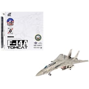 Grumman F-14A Tomcat Fighter Aircraft "VF-41 Black Aces, USS Nimitz, Gulf of Sidra" 1981 US Navy 1/72 Diecast Model by JC Wings