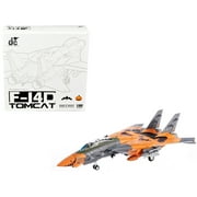Grumman F-14D Tomcat Fighter Plane Ace Combat Pumpkin Face 1/144 Diecast Model by JC Wings