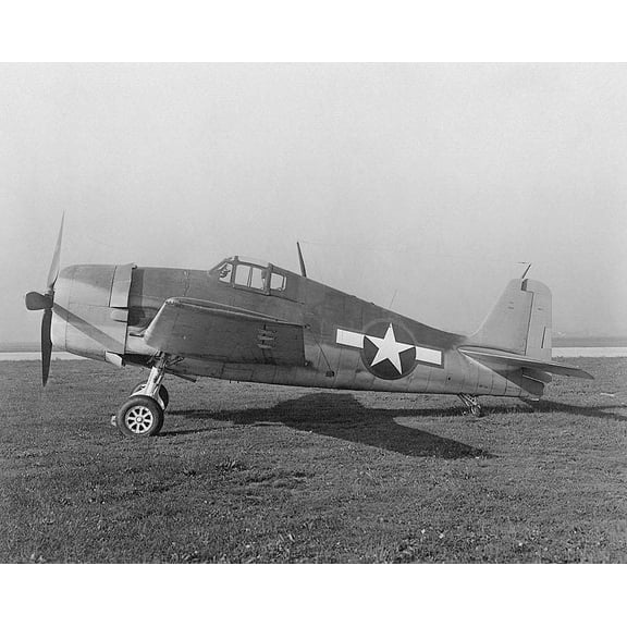 Grumman F6F-3 Hellcat WWII Aircraft - 20x30 Inch Laminated Aviation Poster - Stunning Detail and Bold Colors