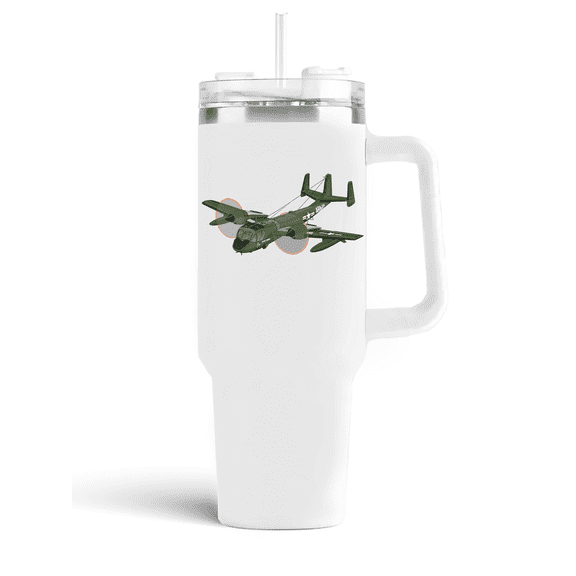 Grumman OV-1 Mohawk 40 Oz Ceramic Tumbler