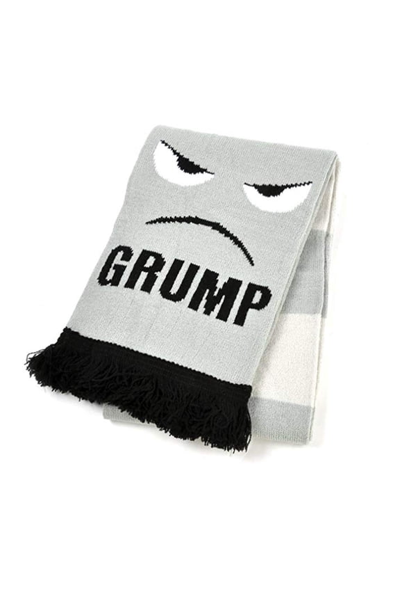 Grump Soft-Knit Acrylic Scarf