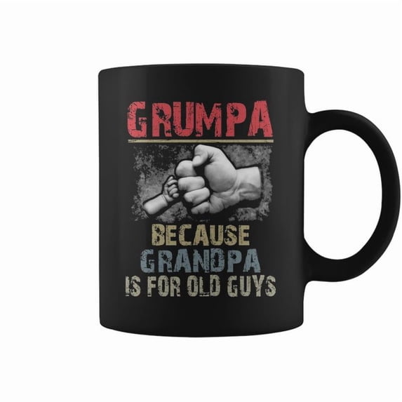 Grumpa Because Grandpa Old Guys Coffee Mug