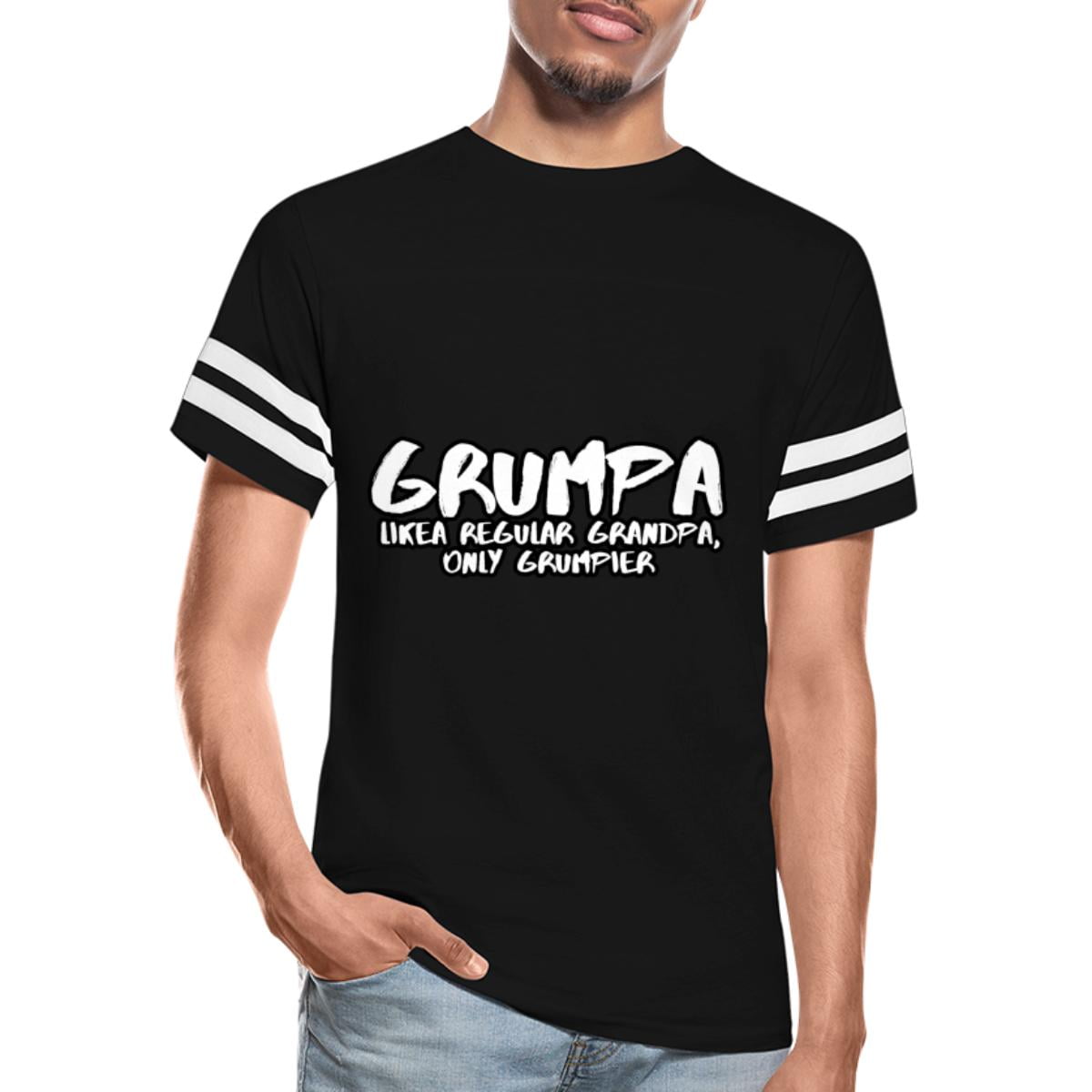 Grumpa Like A Regular Grandpa, Only Grumpier Vintage Sport T-Shirt ...