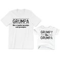 thumbnail image 1 of Grumpa Like a Regular Grandpa Only Grumpier Men's T-Shirt Funny Tee Grumpy Like Grumpa Kids Toddler Shirt Youth Baby, 1 of 3