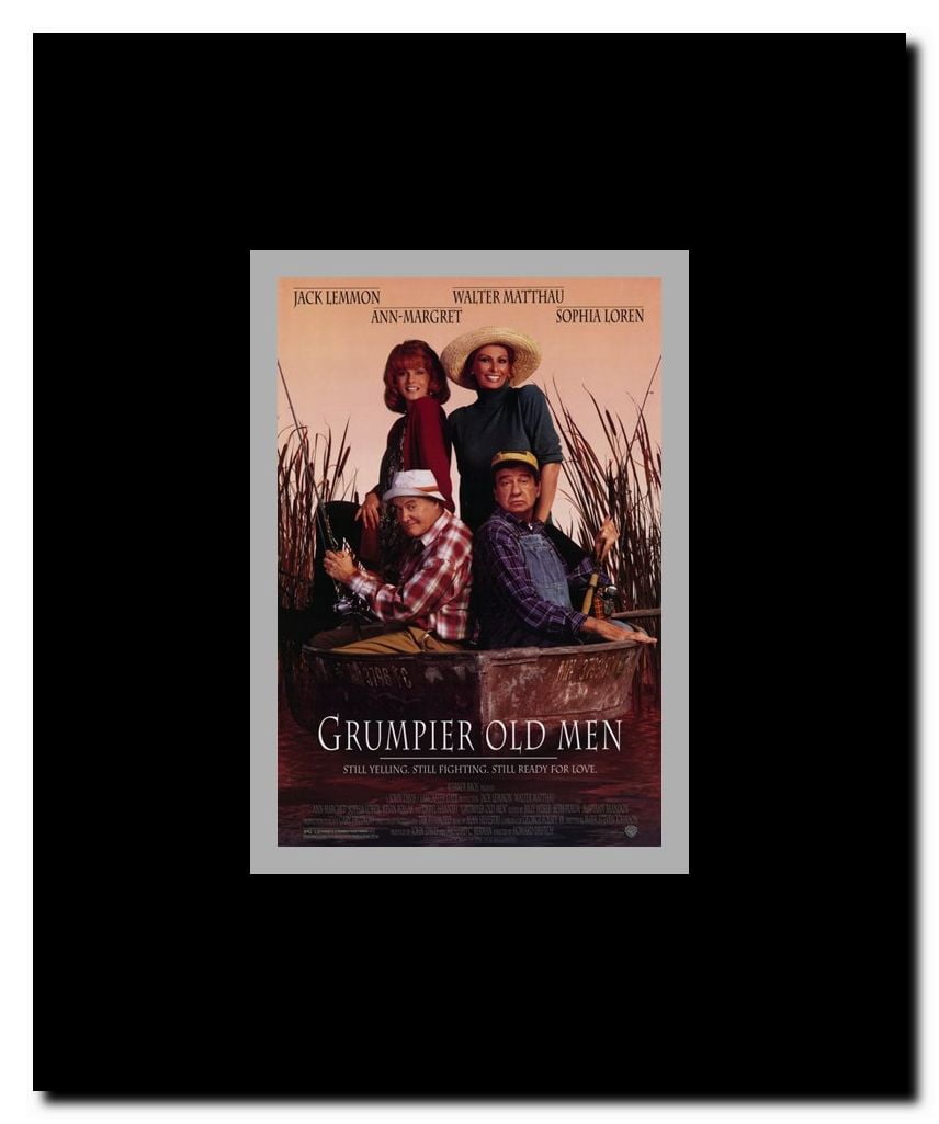 Grumpier Old Men Framed Movie Poster