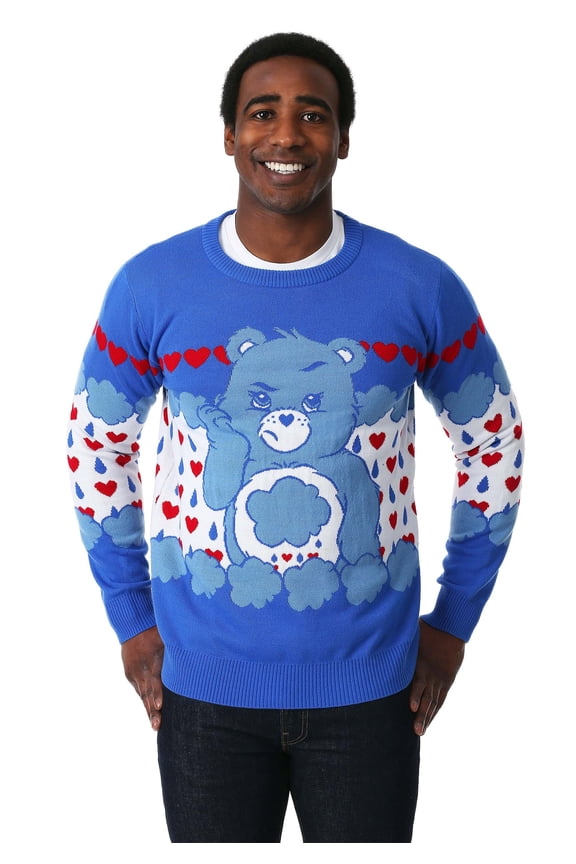 Grumpy Bear Adult Care Bears Ugly Christmas Sweater