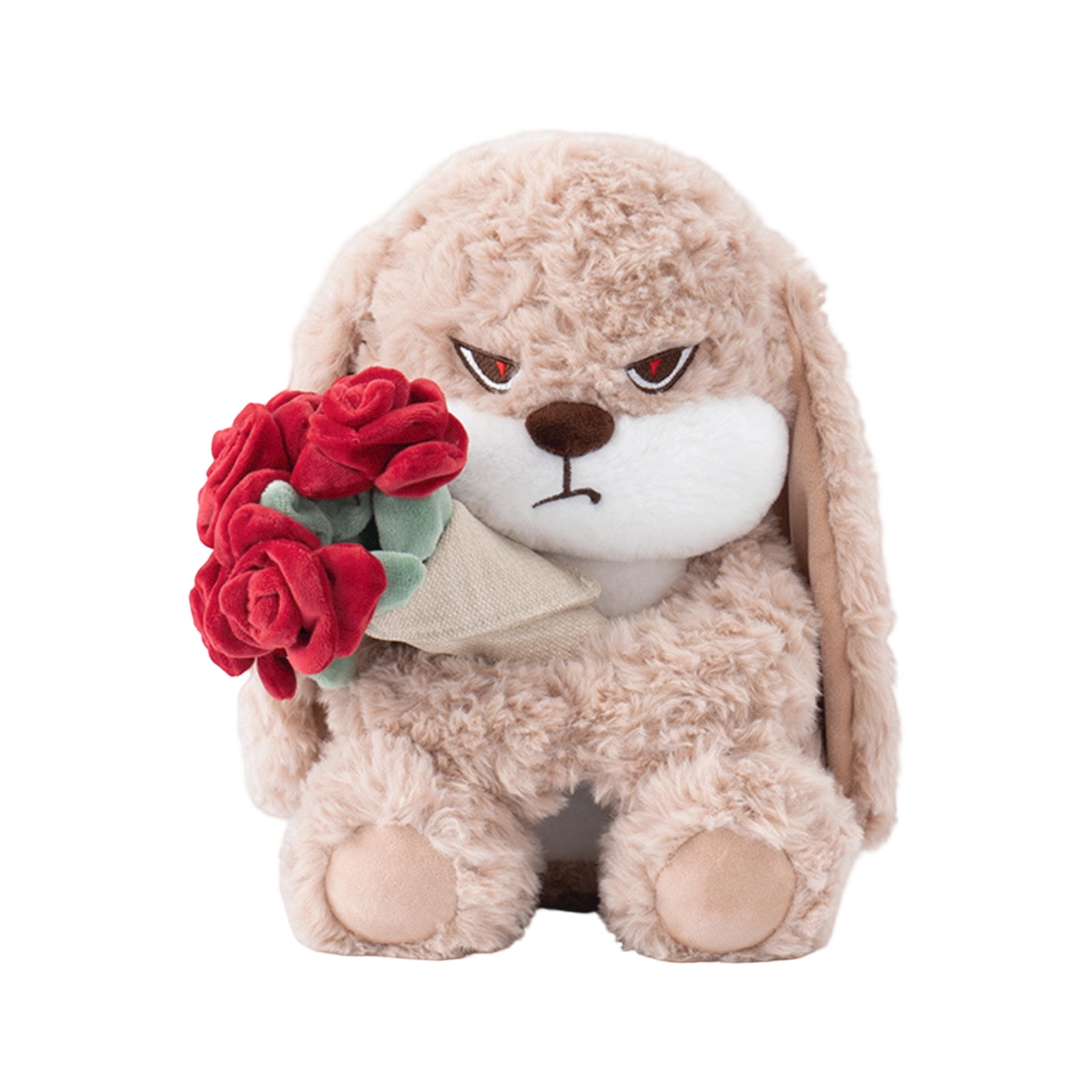 Grumpy Bunny Plush Toy, 12