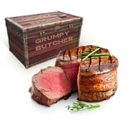 Grumpy Butcher Filet Mignon Steak, Choice Angus Beef - 4 Pack, 8 oz