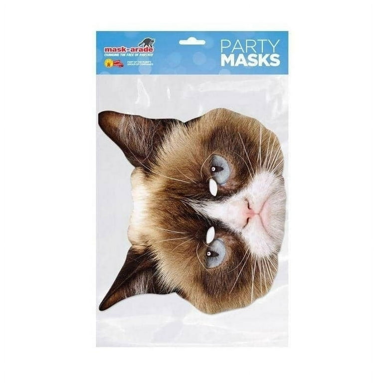 Grumpy Cat Card Mask - Walmart.com
