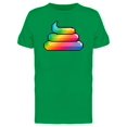 thumbnail image 1 of Rainbow Unicorn Poopie Pixel Art Tee Men's -Image by Shutterstock, 1 of 1