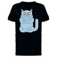 thumbnail image 1 of Grumpy Cat Doodle Cartoon Tee Men's -Image by Shutterstock, 1 of 1