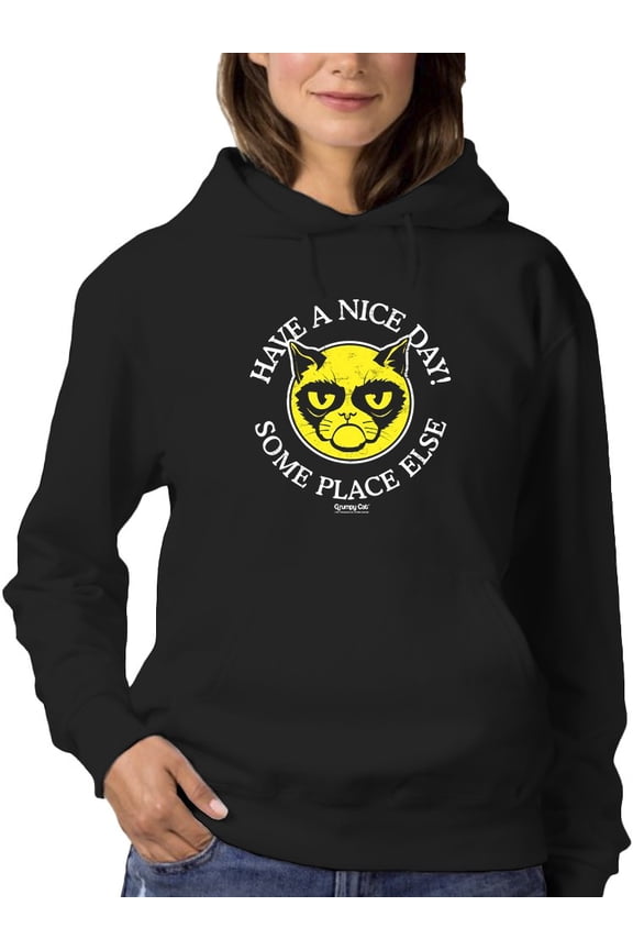 Face In Yellow Hoodie Women -T-Line Designs, Female Small