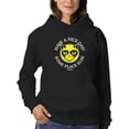 thumbnail image 1 of Grumpy Cat Face In Yellow Hoodie Women -T-Line Designs, Female XX-Large, 1 of 4