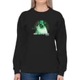 thumbnail image 1 of Grumpy Cat Go Away Sweatshirt Women -T-Line Designs, Female 4X-Large, 1 of 4