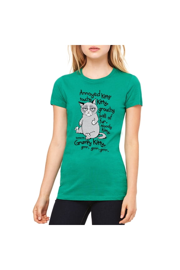 Grrr Women's Kelly Green T-shirt NEW Sizes S-2XL