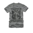 thumbnail image 1 of Grumpy Cat I had fun once it was awful grey shirt, 1 of 1