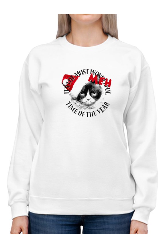 Meh Sweatshirt Women -T-Line Designs, Female Large