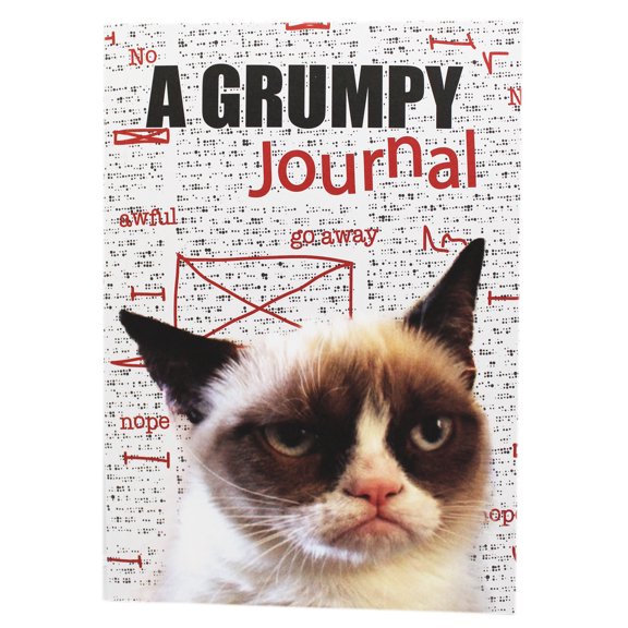 Grumpy Cat Notebook - A Grumpy Journal - By Ganz