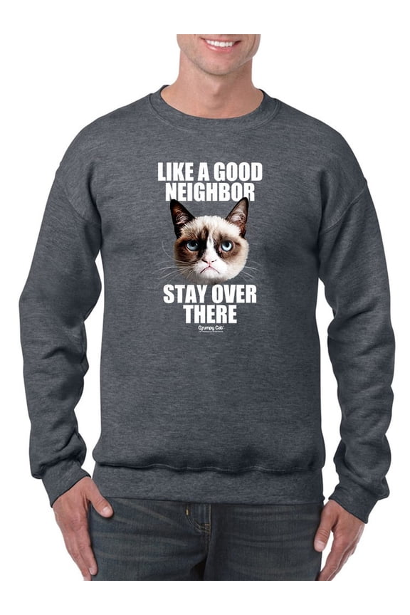 Stay Over There Sweatshirt Men -T-Line Designs, Male Large