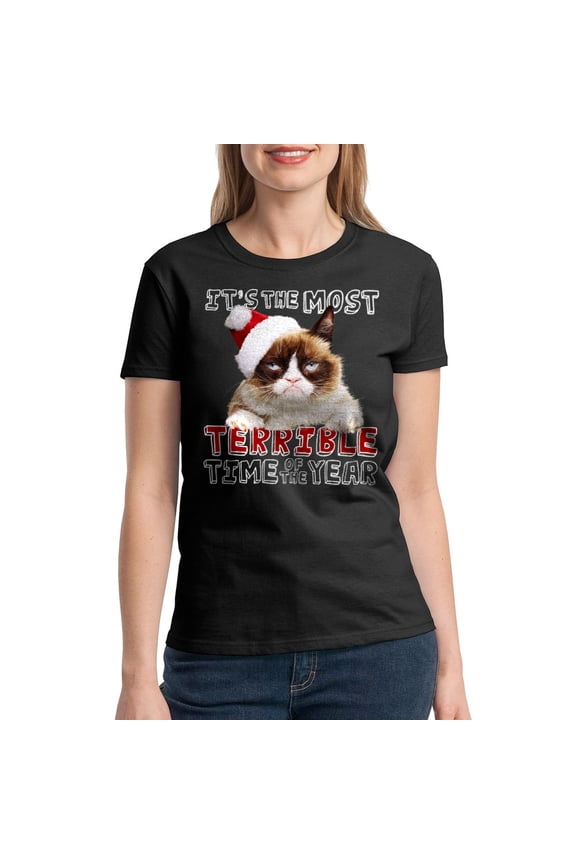 Terrible Women Black T-Shirt NEW Size M, Female Medium