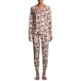 thumbnail image 1 of Grumpy Cat Women's and Women's Plus 3-Piece Giftable Pajama Set with Socks, 1 of 6