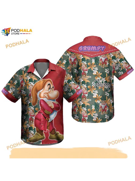 Grumpy Dwarf Funny Hawaiian Shirt