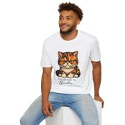 Grumpy Exotic Shorthair Cat Humor Kitten Unisex Softstyle T-Shirt