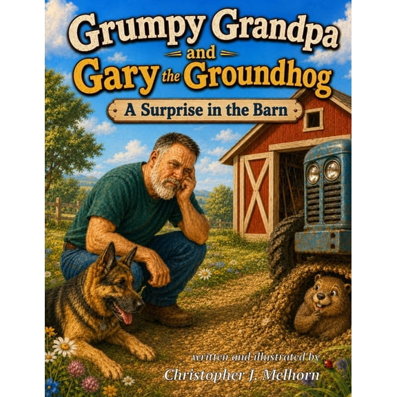 Grumpy Grandpa and Gary the Groundhog Grumpy Grandpa and Gary the Groundhog: A Surprise in the Barn!, (Paperback)
