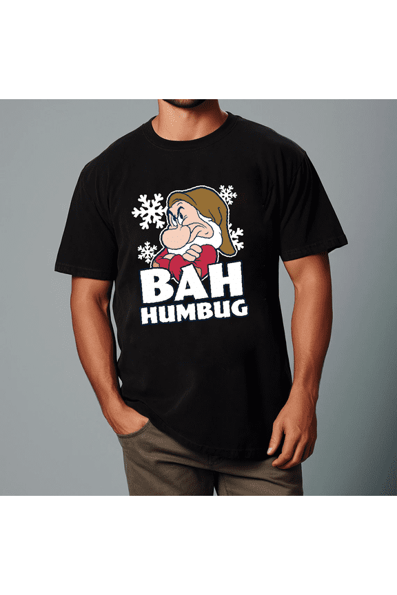 Grumpy Humbug Funny Christmas Holiday Fairy Tale Humor Art Unisex T-Shirt V11919 up to size 5XL