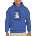 thumbnail image 1 of Grumpy Kitty Hoodie Men -T-Line Designs, Male Small, 1 of 4