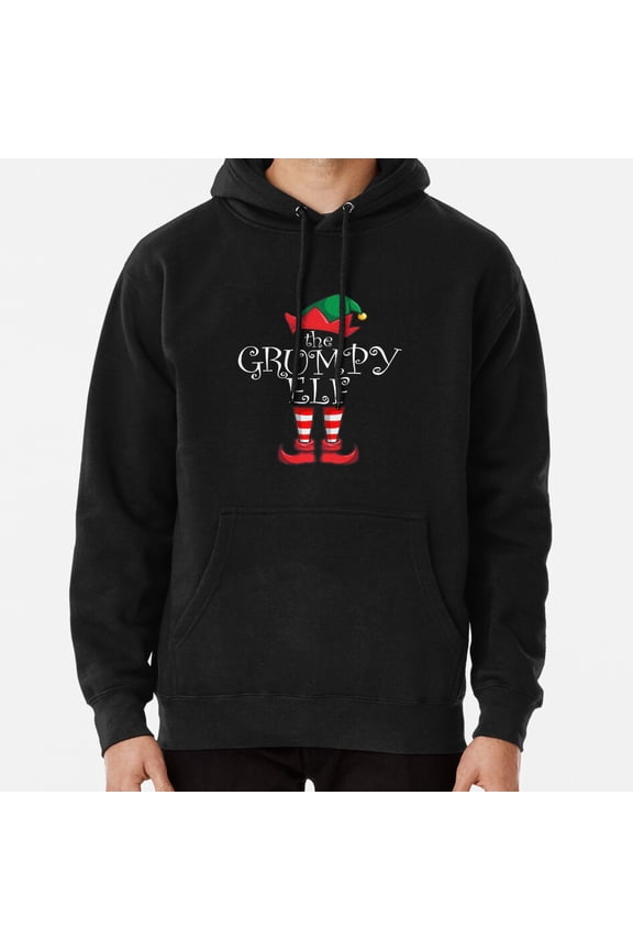 Grumpy Matching Family Christmas Party Holiday Costume Hoodie Shirt ,for Men & Women, up to Size 5XL