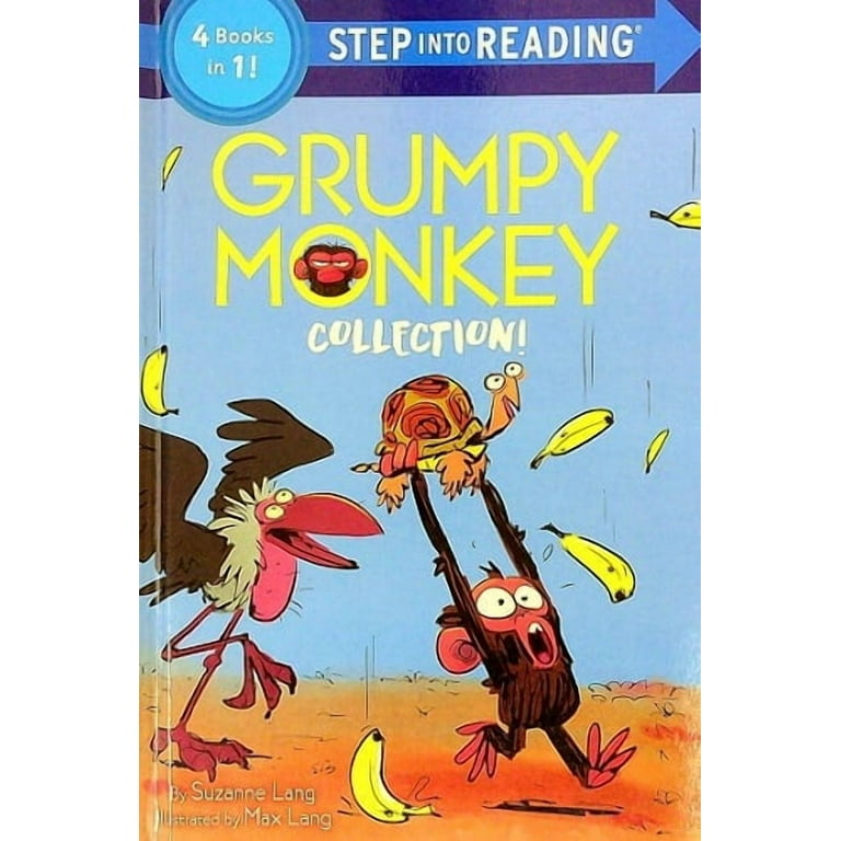 Step Into Reading, Grumpy Monkey Collection, 4 Books in 1, Level 2