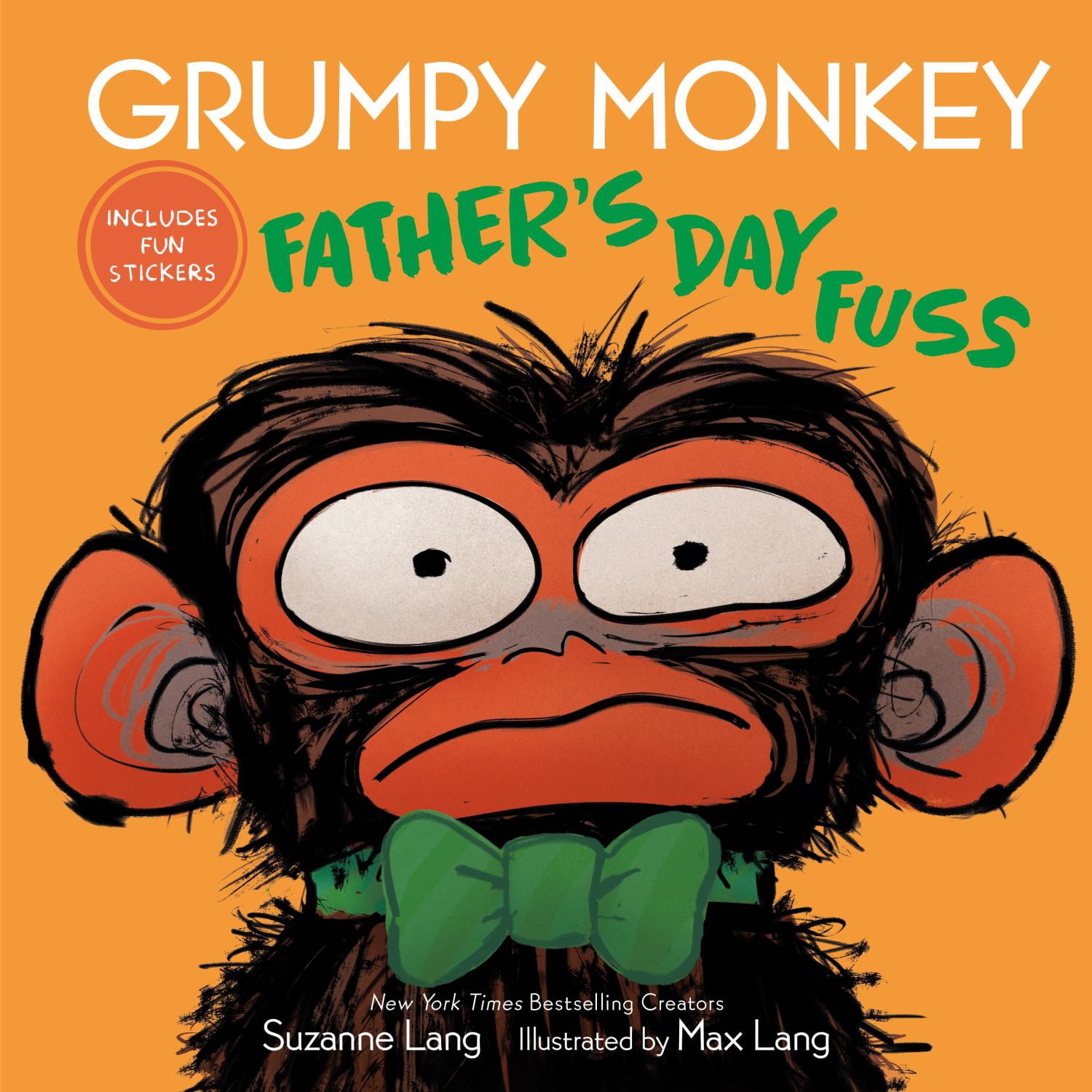 Suzanne Lang, Hardcover Book, Stickers, Father's Day, Grumpy