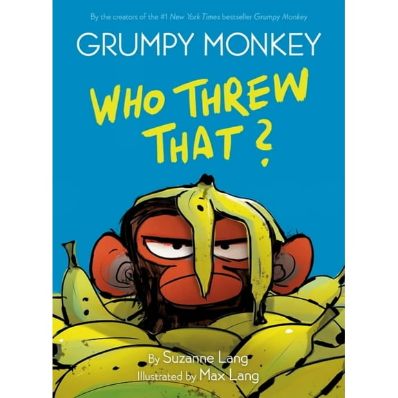 Pre-Owned Grumpy Monkey: Grumpy Monkey Who Threw That? : A Graphic Novel Chapter Book (Hardcover)