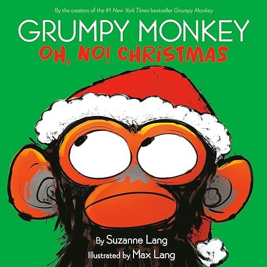 Pre-Owned Grumpy Monkey: Oh, No! Christmas, by Max Lang (Paperback), English