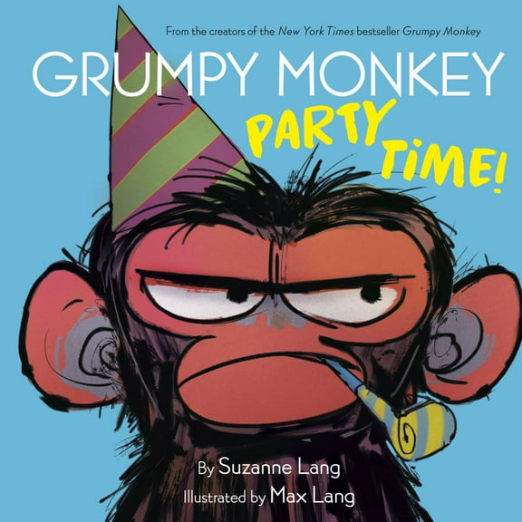 Grumpy Monkey Party Time! (Board Book)