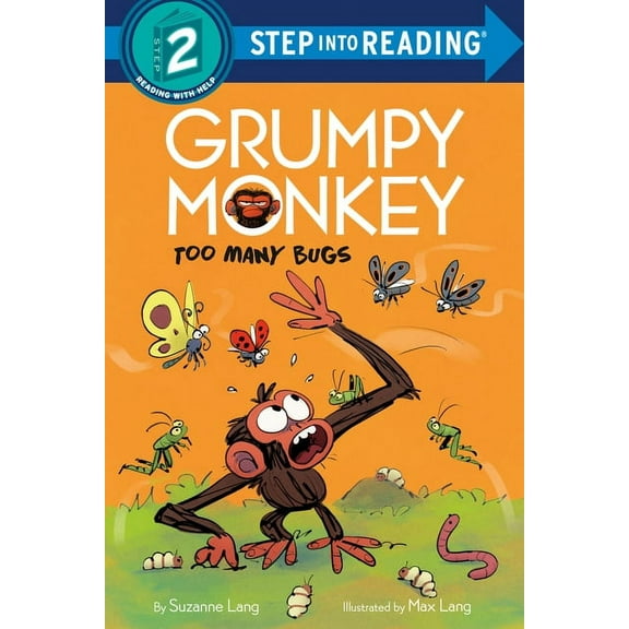 Grumpy Monkey Step Into Reading Grumpy Monkey Too Many Bugs, (Hardcover)