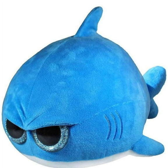 Grumpy Octopus & Friends Grumpy Shark Plush