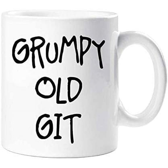 Grumpy Old Git Mug Fathers Day Dad Uncle Grandad Grandpa Cup Birthday Christmas