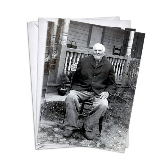 Grumpy Old Guy Funny Mens Birthday Humor Greeting Cards | 1 Pack Single (5x7)